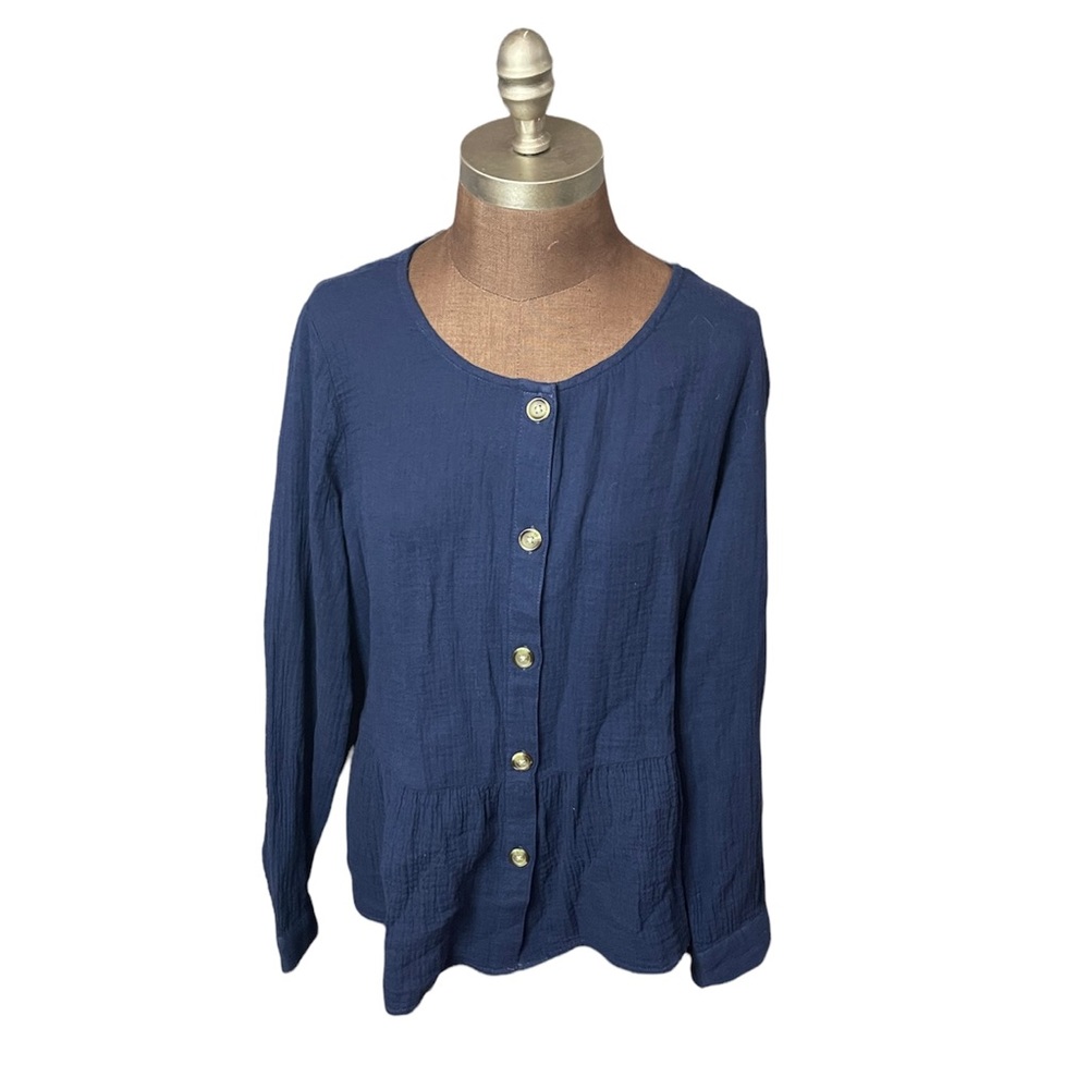 Beachlunchlounge blue cardigan
